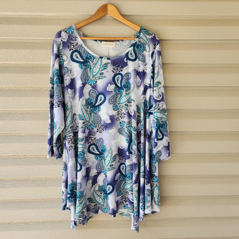 Larace floral top size 3X plus size